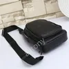 Fashion Men Handbag Crossbody Shoulder bags satchels messenger bags black grid designer Purse Mobile phone storage mens chest bag 291n