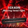 10 eyes10X40w beam bar light for stage wash lights TV variety shows