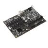 ASUS B250マイニングエキスパートのマザーボード12 PCIEリグBTC ETHマザーボードLGA1151 USB3.0 SATA3 B250M DDR4