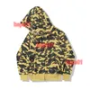 3A Kwaliteit Heren Designer bapes Hoodies aap Mannen Vrouwen Stylist Jas Hoodie Camouflage Print Hoge Kwaliteit Sweatshirts Voor Mannelijke 6 kleuren