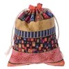 Present Wrap Drawstring Jewelry Pouch Cotton Linen Bags Wedding Favors Egyptian StyleGift