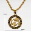 12 Collane con ciondolo oroscopo segno zodiacale per uomo donna oro Ariete Leone 12 costellazioni gioielli collana Dropshipping