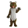 2022 Costumi della mascotte leopardo di alta qualità Vestito da festa operato da Halloween Personaggio dei cartoni animati Carnevale Natale Pasqua Pubblicità Costume da festa di compleanno