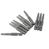 Handverktyg 10st T20 Magnetiskt spets Torx Skruvmejselbitar 6.35mm S2 Legering Stål Hex Tamper Proof Security Bithand