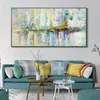 Colorful Abstract Art Oil Painting on Canvas Posters and Prints Wall Art Canvas Painting Pictures for Living Room Cuadros Decor