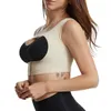 Shapers Femmes Femmes Shapewear Seins Push Up Gather Correction Dispositif Body Shaper Gilet Top Soutien-Gorge Sous-Vêtements Ceinture CorsetWomen's