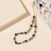 Cell Phone Straps Mobile Phone Strap Silicone Bead Chain Flower Pendant Soft Pottery Case Necklace Lanyard