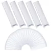Reusable Sublimation Blank White Tools Neoprene Insulator Ice Pop Sleeve Popsicle Holders Freezer Cover Bag Washable Heat Press BBA13126