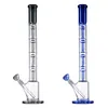 Noir Bleu 18mm Femelle Joint Narguilés Big Bong 4 Couches Perc 6 Bras Arbres Dab Rigs Grands Bongs 5mm D'épaisseur De Verre Avec Bwol Diffuse Downstem WP21101