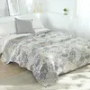 Couvertures en mousseline, couverture en gaze de coton, couette pour lit décoratif, canapé, bureau, couverture de sieste, couvre-lit sur le lit
