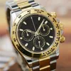 Designer Watches Rolx Premium 2813 Automatic Mechanical Fashion Watches 116503 Model 40mm Black Dial Luxury 18k Gold Stainless Steel Strap Sapphire Glass Men X9EGS