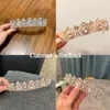 Hårklämmor Barrettes Wedding Crown Bridal Headdress Barock Crystal Rhinestones and Party Tiara AccessoriesHair