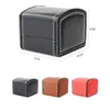 Bekijk dozen Cases 2pcs Leather Box Organizer High-End Packaging Flip Display Sieraden Case Storage GiftWatch Hele22