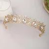 Hårklämmor Barrettes Wedding Crown Bridal Headdress Barock Crystal Rhinestones and Party Tiara AccessoriesHair