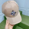 Modedesigner basebollkeps Casual Justerbar solhatt i bomull för män och kvinnor Hiphop-hattar Broderad Bucket Hat