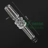 Nectar Collector Quartz Tip 10mm 14mm 18mm Dabbing Accessoires Fileté Verre Dab Bâton De Paille pour Mini Petit Nector Kit