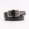 Belts Leather Belt Female Waist Women Wide Candy-colored Smooth Buckle Strap Cinturon Mujer Cinto Feminino CinturonesBelts Fred22