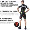 X-Tiger新しい半袖サイクリングスーツ夏の汗と通気性の男性サイクリングブレザー