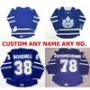 C26 Nik1 Uomo Donna Bambini 2017 AHL Toronto Marlies 38 Jay Rosehill 78 Josef Boumedienne 100% Ricamo Maglie personalizzate per hockey su ghiaccio Goalit Cut
