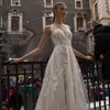 Andere trouwjurken bescheiden tule 2022 sexy v-neck mouwloze kanten applique a line bruidsjurken Vestido de noviaother