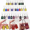 Différents modèles des deux côtés porte-clés maillot de basket-ball Figure pendentif sac à dos porte-clés cadeaux pour les Fans souvenirs