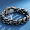 Lien Chaîne Gothique Bracelet Pour Hommes En Acier Inoxydable Bikers Charme Haute Qualité Hommes Squelette Bijoux AccessoiresLink LinkLink Lars22