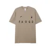 Camisetas para hombre Polos essentail Nuevo verano FOG de doble vía Camisetas para hombre Marca de nicho Pareja suelta estadounidense Camiseta de manga corta de algodón puro Venta al por mayor de alta calidad