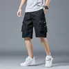 Shorts de carga de moda de verão eaeovni homens harajuku streetwear joggers Hip Hop Multi Pocket Beach 220715