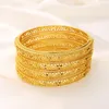 Pulseira Dubai Gold Bangles Casamento Pulseira Mulheres Africano Marrocos Famoso Charme Marca Etíope Dedo Havaiano Jóias Noivas Melv22