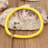 Böhmisches buntes Polymer-Ton-Perlenarmband für Damen, Liebesherz, goldenes Armband, Designer-Schmuck, Damen-Geschenk, südamerikanische Armbänder, Mädchen-Party, trendig