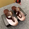 Yaz Tasarım Sandalet Erkek Kauçuk Düz T-F terlik Kaymaz Klasik Terlik Rahat Yürüyüş Parmak Arası Terlik