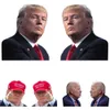 Partydecoratie voor auto -exterieur raamsticker Trump Stickers passagier zijvensters creatieve stickers Auto -decoratie accessoires