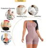 Fajas Colombianas 전신 셰이퍼 산후 슬리밍 칼집 배꼽 220512 브로치 바스트와 높은 압축 Shapewear 거들