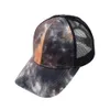 Party Hats Summer Sunhat Women Ponytail Baseball Cap Snapback Adjustable Ponytail Mesh Trucker Hat GCE13926