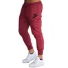 2022 Marque de haute qualité Jogging Pantalon gris Pantalon de sport pour hommes Pantalon de survêtement en cours d'exécution Pantalon de survêtement en coton Pantalon ajusté Pantalon de musculation