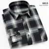 Men's Casual Shirts Brand Flannel Plaid Shirt Men Cotton 2022 Autumn Male Long Sleeve Plus Size High Quality Warm Man ClothesMen's