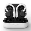 Touch Touch Bluetooth Fones de ouvido Gancho de Grande Gancho de Grande Esportes Impermeáveis ​​Executivos TWS In-Ear Verdadeiros Fones de Ouvido Sem Fio