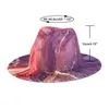 Nuovo cappello Fedora tinto in massa per donna uomo berretto jazz in feltro sport all'aria aperta cappello di protezione solare a prova di sole prestazioni del partito Chapeau253W