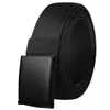 Belts Drizzte Men Plus Size Bigtall 100 cm tot 180 cm 39 ''-71 '' Long Stretch Nylon Web Tailleband Blackbelts