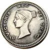 (UF87) grande-bretagne Victoria argent motif couronne artisanat 1837 argent plaqué lettre bord copie pièce de monnaie matrices en métal fabrication