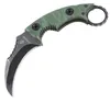 Top Quality Strider Karambits Knife D2 Steel Blade G10 Handle Outdoor Camping Claw Knives With K Sheath