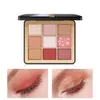 Eye Shadow Nine Color Pearl Light Matte Ins Net Red Makeup Natural Nude Make-up Earth PortableEye