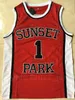 High Movie Fredo Starr Sunset Park 1 Shorty Basketball Jerseys Men For Sport Fans Team Color Red Breathable Pure Cotton University Excellent Quality On Sale