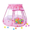 Tents And Shelters Kids Ocean Ball Pit Pool Toys Baby Girls Fairy House Play Toy Outdoor Indoor Tent