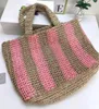 Designer raffia shoulder bedding bag tote women beach bags luxury handbags Mesh breathing bags Woven Shopping Summer Straw Microfiber Embroidered dicky0750