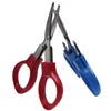 Portátil Dobring Scissor Creative Scissor Ferramentas de tesoura de aço inoxidável Linha de pesca ao ar livre Ferramentas de tesoura