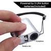 60X Zoom Multifunctional Microscope Loupe With UV And 2 LED Light Focus Adjustable Jewelry Loupe Magnifier