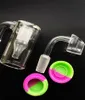 Acessório de narguilé coletor de cinzas de vidro de 14mm com tigela de tabaco colorido recipiente de silicone retriever para bong dab rig haste de quartzo