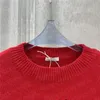 Lettet Print Gebreide Truien Tops Voor Vrouwen Ontwerper Mode Letter Gebreide Hoodie Lange Mouwen Sweatshirts