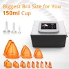 Machine de ventouses pour l'élargissement du sein masseur de mise en forme du corps grattage sous vide amincissant le levage des fesses sous vide avec 24 tasses USA Stock écran tactile Elitzia ETMS2174